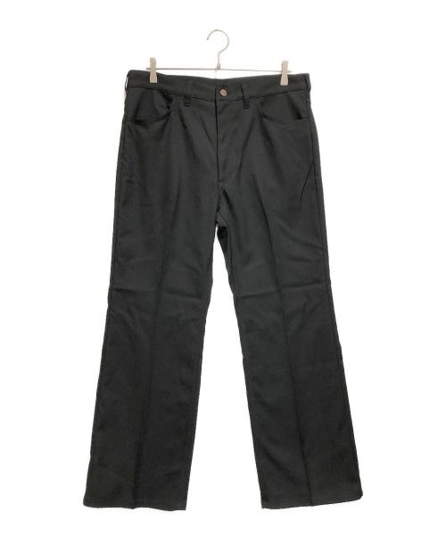 Wrangler（ラングラー）Wrangler (ラングラー) ランチャー フレアードレスパンツ ブラック サイズ:ＸＬの古着・服飾アイテム