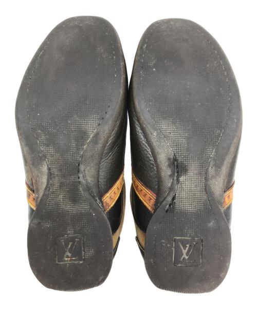 LOUIS VUITTON（ルイ ヴィトン）LOUIS VUITTON (ルイ ヴィトン) ドライビングシューズ ブラウン サイズ:38の古着・服飾アイテム