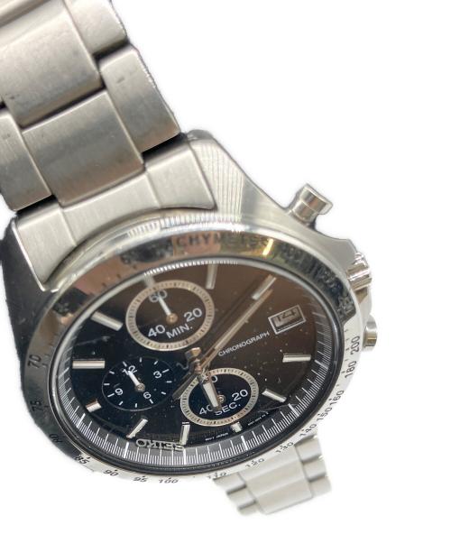SEIKO（セイコー）SEIKO (セイコー) 腕時計 ブラックの古着・服飾アイテム