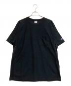 Champion REVERSE WEAVEチャンピオン リバース ウィーブ）の古着「リバースウィーブ(R) ショートスリーブポケットTシャツ」｜ブラック