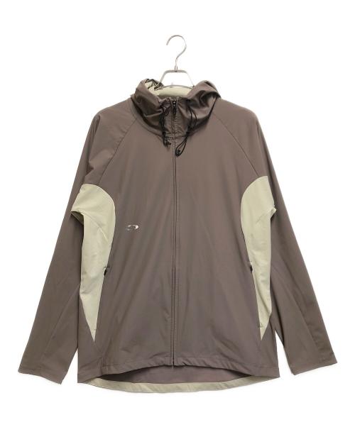 OAKLEY（オークリー）OAKLEY (オークリー) Enhance Fusion Flex Jacket 2.0 ブラウン×ベージュ サイズ:US/EU(L)　JPN（XL）の古着・服飾アイテム