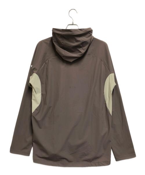 OAKLEY（オークリー）OAKLEY (オークリー) Enhance Fusion Flex Jacket 2.0 ブラウン×ベージュ サイズ:US/EU(L)　JPN（XL）の古着・服飾アイテム