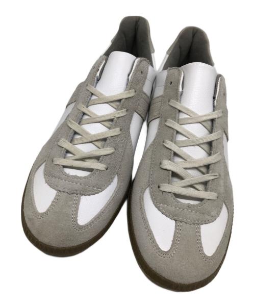 THE SHINZONE（ザ シンゾーン）THE SHINZONE (ザ シンゾーン) ジャーマントレーナー グレー×ホワイト サイズ:24.5の古着・服飾アイテム