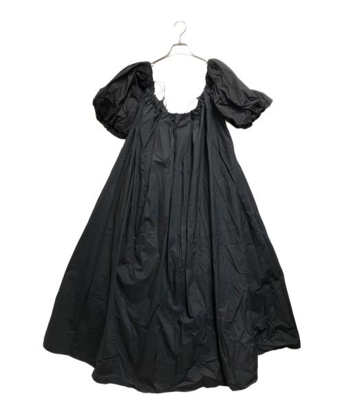 ETRE TOKYO（エトレトウキョウ）ETRE TOKYO (エトレトウキョウ) デタッチスリーブボリュームワンピース ブラック サイズ:FREEの古着・服飾アイテム