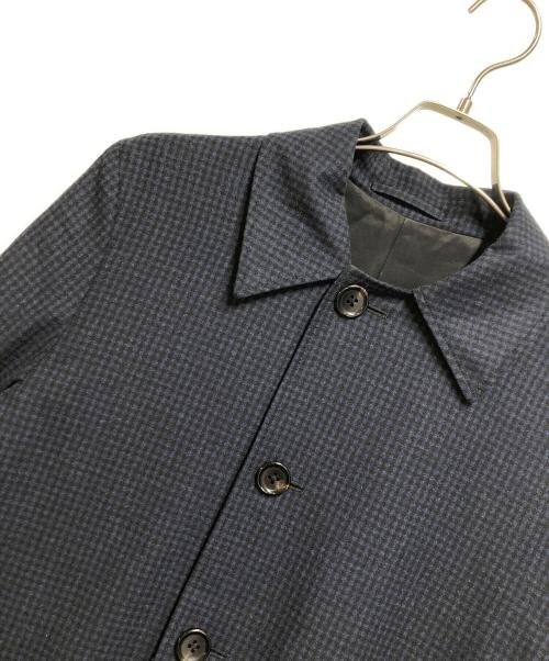 GUILTYPARTIES（ギルティーパーティーズ）GUILTYPARTIES (ギルティーパーティーズ) ステンカラーコート ネイビー×ブラック サイズ:Sの古着・服飾アイテム