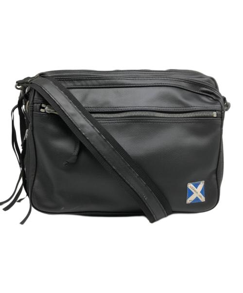 LUGGAGE LABEL（ラゲッジ レーベル）LUGGAGE LABEL (ラゲッジ レーベル) ショルダーバッグ ブラックの古着・服飾アイテム