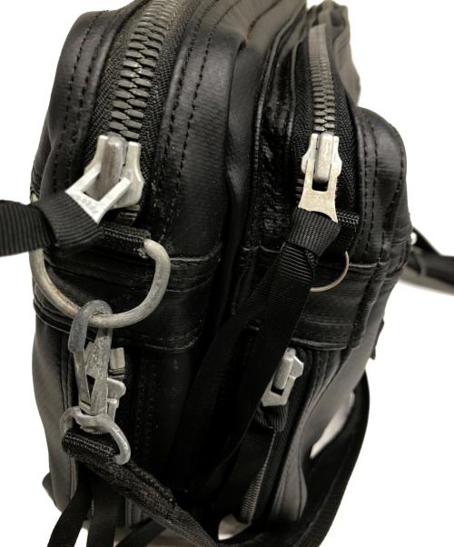 LUGGAGE LABEL（ラゲッジ レーベル）LUGGAGE LABEL (ラゲッジ レーベル) ショルダーバッグ ブラックの古着・服飾アイテム