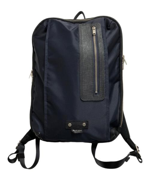 master-piece（マスターピース）master-piece (マスターピース) デイバッグ ネイビー×ブラックの古着・服飾アイテム