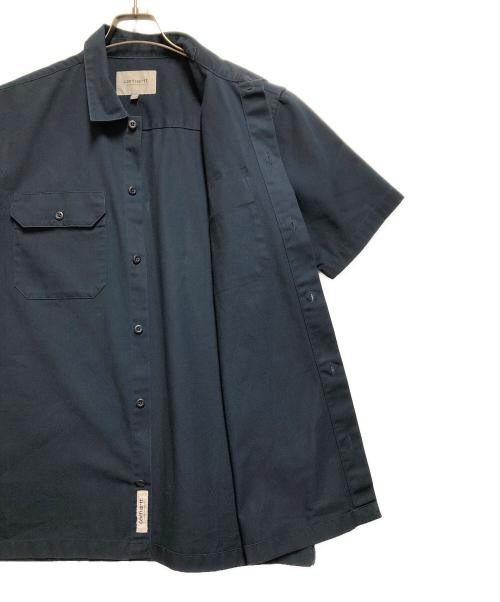 CarHartt（カーハート）CarHartt (カーハート) MASTER SHIRT（マスターシャツ） ネイビー サイズ:Lの古着・服飾アイテム
