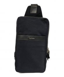 PAUL SMITH（ポールスミス）の古着「ボディバッグ」｜ネイビー×ブラック