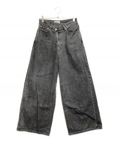 中古・古着通販 regleam リグリーム ダブルウエストデニムパンツ インディゴ サイズ S ブランド・古着通販 トレファク公式 TREFAC FASHION スマホサイト