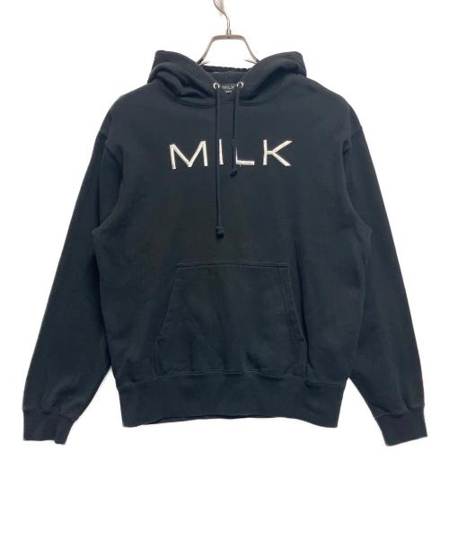 MILK（ミルク）MILK (ミルク) プルオーバーパーカー ブラック サイズ:SIZE 不明の古着・服飾アイテム