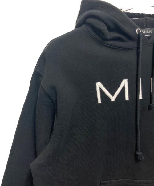 MILK（ミルク）MILK (ミルク) プルオーバーパーカー ブラック サイズ:SIZE 不明の古着・服飾アイテム