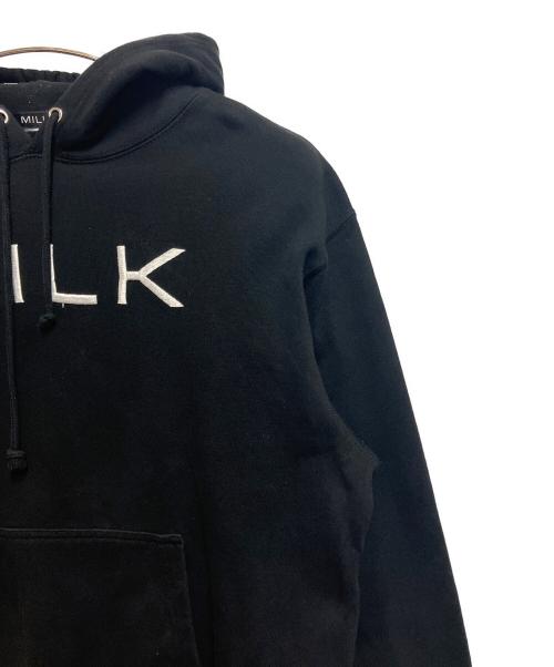 MILK（ミルク）MILK (ミルク) プルオーバーパーカー ブラック サイズ:SIZE 不明の古着・服飾アイテム