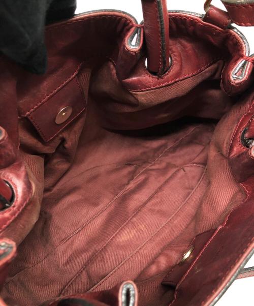 Chloe（クロエ）Chloe (クロエ) ヴィクトリア 2WAYショルダーバッグ レッドの古着・服飾アイテム