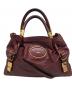 Chloe（クロエ）の古着「ヴィクトリア 2WAYショルダーバッグ」｜レッド