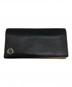 GUCCIグッチ）の古着「長財布」｜ブラック×イエロー