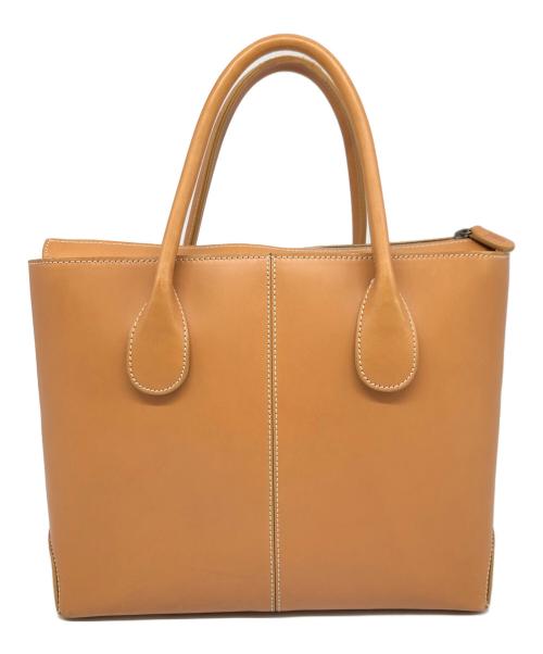 TOD'S（トッズ）TOD'S (トッズ) ハンドバッグ ブラウンの古着・服飾アイテム