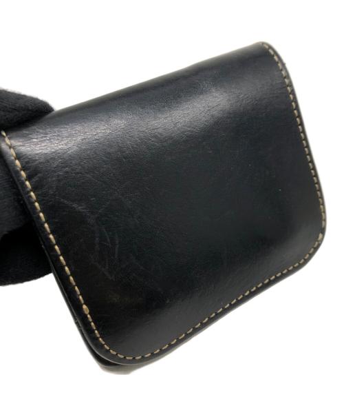 WILDSWANS（ワイルドスワンズ）WILDSWANS (ワイルドスワンズ) ミニ財布 ブラックの古着・服飾アイテム