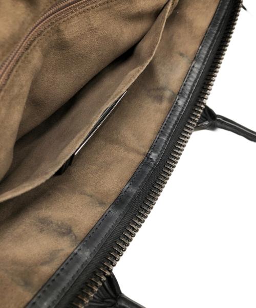 zanellato（ザネラート）zanellato (ザネラート) スクエロビジネストートバッグ ブラックの古着・服飾アイテム