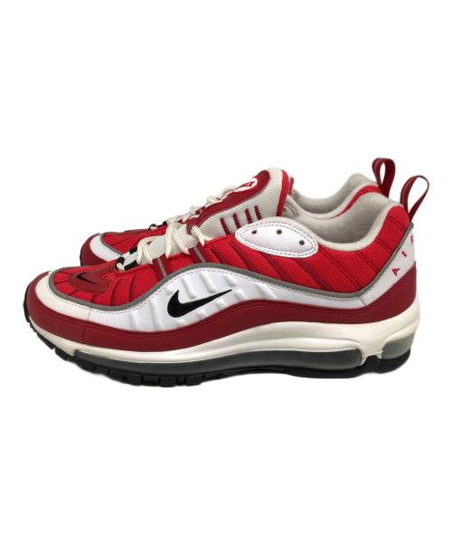 NIKE（ナイキ）NIKE (ナイキ) WMNS AIR MAX 98（エア マックス 98） レッド×ホワイト サイズ:US 10.5の古着・服飾アイテム
