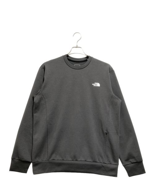 THE NORTH FACE（ザ ノース フェイス）THE NORTH FACE (ザ ノース フェイス) モーションクルー（ユニセックス） グレー サイズ:L 未使用品の古着・服飾アイテム