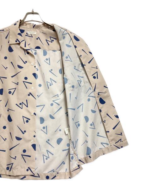 BEAUTY&YOUTH（ビューティーアンドユース）BEAUTY&YOUTH (ビューティーアンドユース) オープンカラーシャツ ベージュ サイズ:Ｌの古着・服飾アイテム