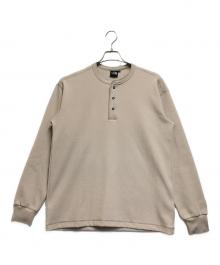 THE NORTH FACE（ザ ノース フェイス）の古着「ロングスリーブハニカムヘンリー」｜ベージュ