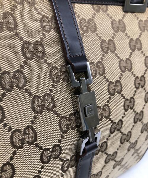 GUCCI（グッチ）GUCCI (グッチ) ミニハンドバッグ ベージュの古着・服飾アイテム