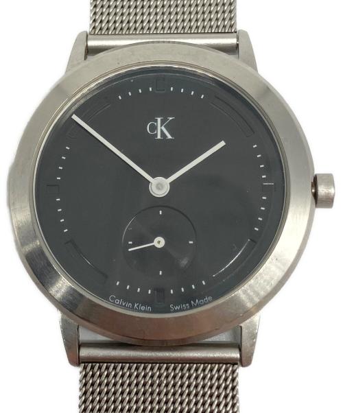 Calvin Klein（カルバンクライン）Calvin Klein (カルバンクライン) 腕時計 ブラックの古着・服飾アイテム