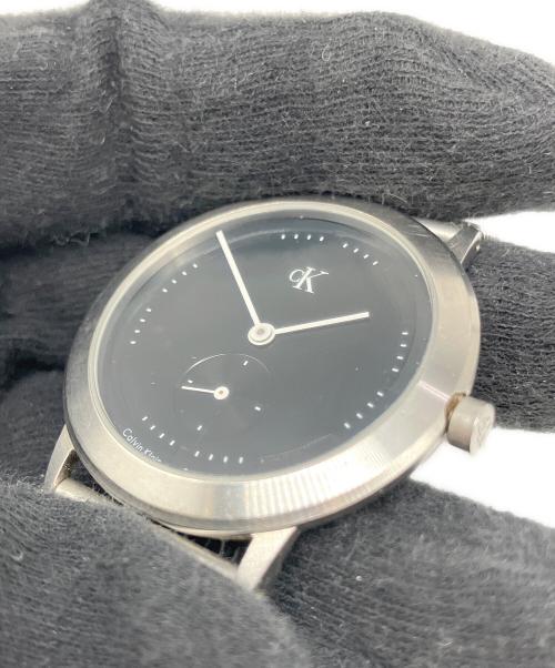 Calvin Klein（カルバンクライン）Calvin Klein (カルバンクライン) 腕時計 ブラックの古着・服飾アイテム
