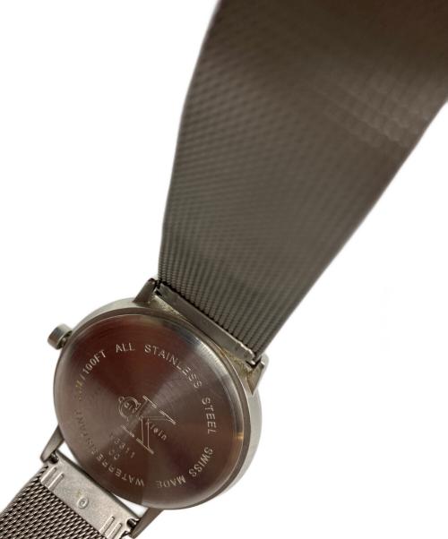 Calvin Klein（カルバンクライン）Calvin Klein (カルバンクライン) 腕時計 ブラックの古着・服飾アイテム