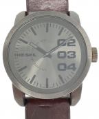 DIESELディーゼル）の古着「腕時計」｜シルバー