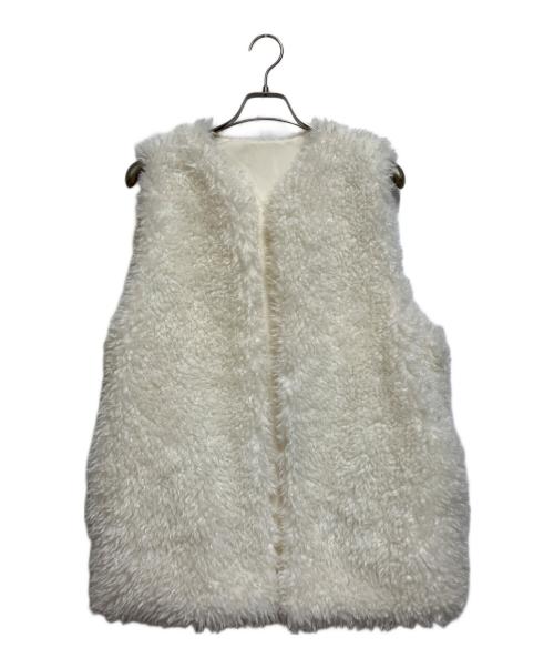 DONOBAN（ドノバン）DONOBAN (ドノバン) ジレ ホワイト サイズ:Mの古着・服飾アイテム