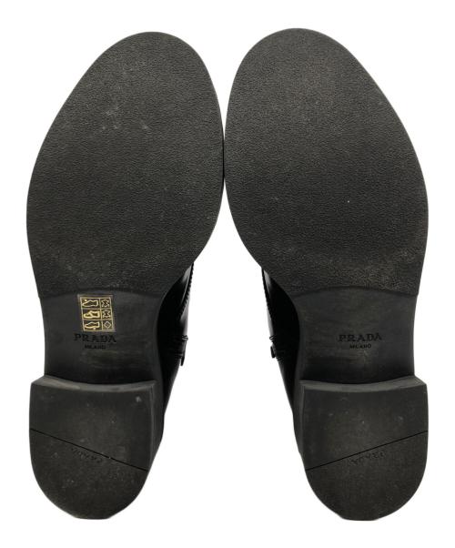 PRADA（プラダ）PRADA (プラダ) ブラッシュアップレースブーツ ブラック サイズ:39 1/2の古着・服飾アイテム