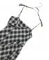 MAISON SPECIAL (メゾンスペシャル) Button Slit Checkered Camisole Maxidresses ブラック×ホワイト サイズ:36：10000円