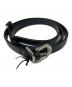 RIM.ARK（リムアーク）の古着「D-ring set belt」｜ブラック