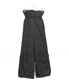 UN3D.（アンスリード）の古着「ウエストフォールドパンツ」｜ブラック