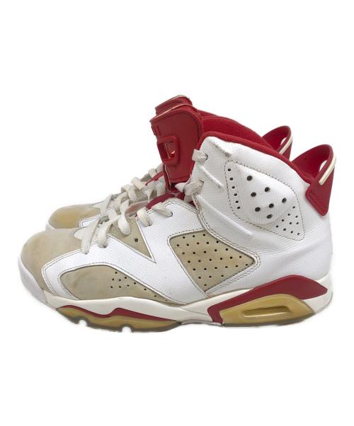 NIKE（ナイキ）NIKE (ナイキ) AIR JORDAN 6 RETRO（エアジョーダン6 レトロ） ホワイト×レッド サイズ:US 8.5の古着・服飾アイテム