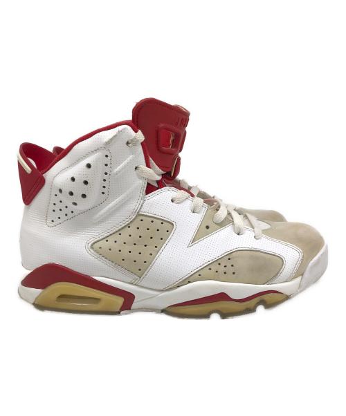 NIKE（ナイキ）NIKE (ナイキ) AIR JORDAN 6 RETRO（エアジョーダン6 レトロ） ホワイト×レッド サイズ:US 8.5の古着・服飾アイテム