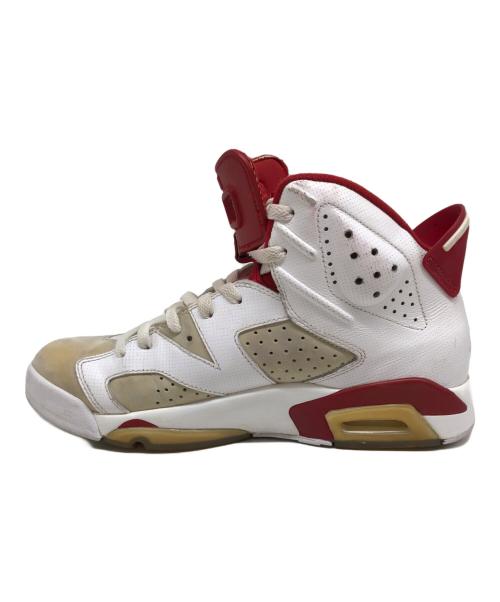NIKE（ナイキ）NIKE (ナイキ) AIR JORDAN 6 RETRO（エアジョーダン6 レトロ） ホワイト×レッド サイズ:US 8.5の古着・服飾アイテム