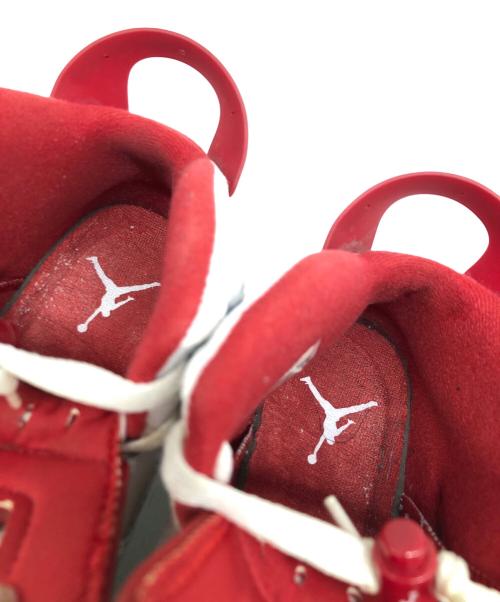 NIKE（ナイキ）NIKE (ナイキ) AIR JORDAN 6 RETRO（エアジョーダン6 レトロ） ホワイト×レッド サイズ:US 8.5の古着・服飾アイテム