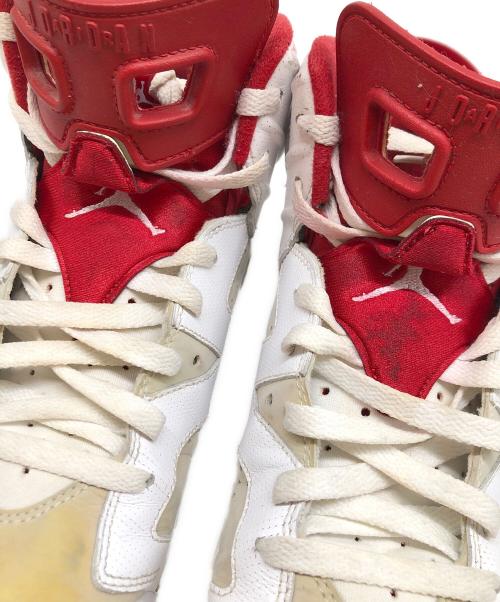 NIKE（ナイキ）NIKE (ナイキ) AIR JORDAN 6 RETRO（エアジョーダン6 レトロ） ホワイト×レッド サイズ:US 8.5の古着・服飾アイテム