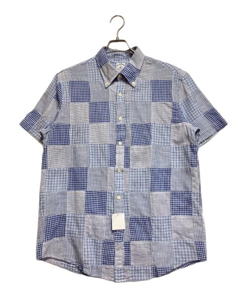 BROOKS BROTHERS（ブルックスブラザーズ）BROOKS BROTHERS (ブルックスブラザーズ) 半袖シャツ スカイブルー サイズ:Ｍの古着・服飾アイテム
