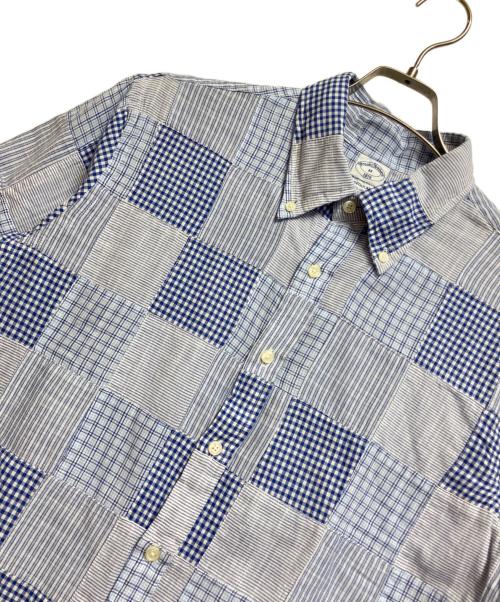 BROOKS BROTHERS（ブルックスブラザーズ）BROOKS BROTHERS (ブルックスブラザーズ) 半袖シャツ スカイブルー サイズ:Ｍの古着・服飾アイテム