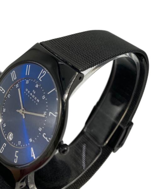 SKAGEN（スカーゲン）SKAGEN (スカーゲン) 腕時計 ネイビーの古着・服飾アイテム