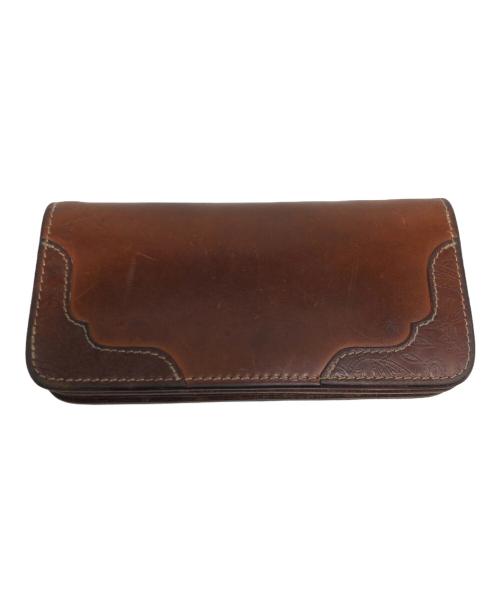 不明（フメイ）不明 (不明) 長財布 ブラウンの古着・服飾アイテム