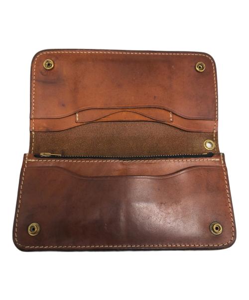 不明（フメイ）不明 (不明) 長財布 ブラウンの古着・服飾アイテム