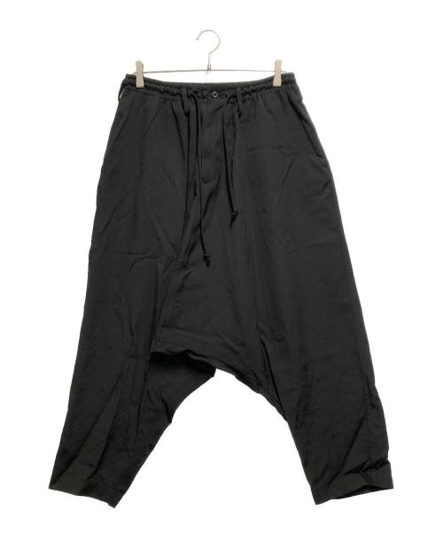 Yohji Yamamoto pour homme（ヨウジヤマモト プールオム）Yohji Yamamoto pour homme (ヨウジヤマモト プールオム) サルエルパンツ ブラック サイズ:2の古着・服飾アイテム