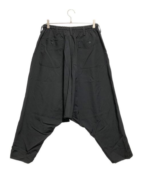 Yohji Yamamoto pour homme（ヨウジヤマモト プールオム）Yohji Yamamoto pour homme (ヨウジヤマモト プールオム) サルエルパンツ ブラック サイズ:2の古着・服飾アイテム